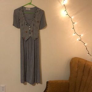 Vintage 1980’s Style Picnic Dress